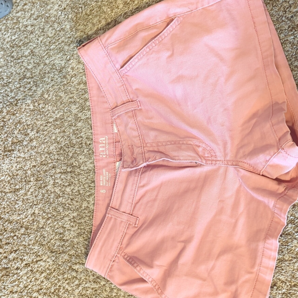 Pink dress shorts